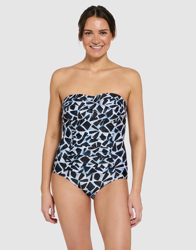 Zoggs - Moonstone Ruched Bandeau Swimsuit