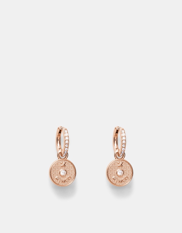 MIMCO - Amulet Charm Hoop Earrings
