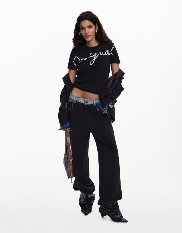 Desigual - Florencia logo T-shirt
