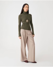 Forcast - Ginny Ribbed Turtleneck Knit