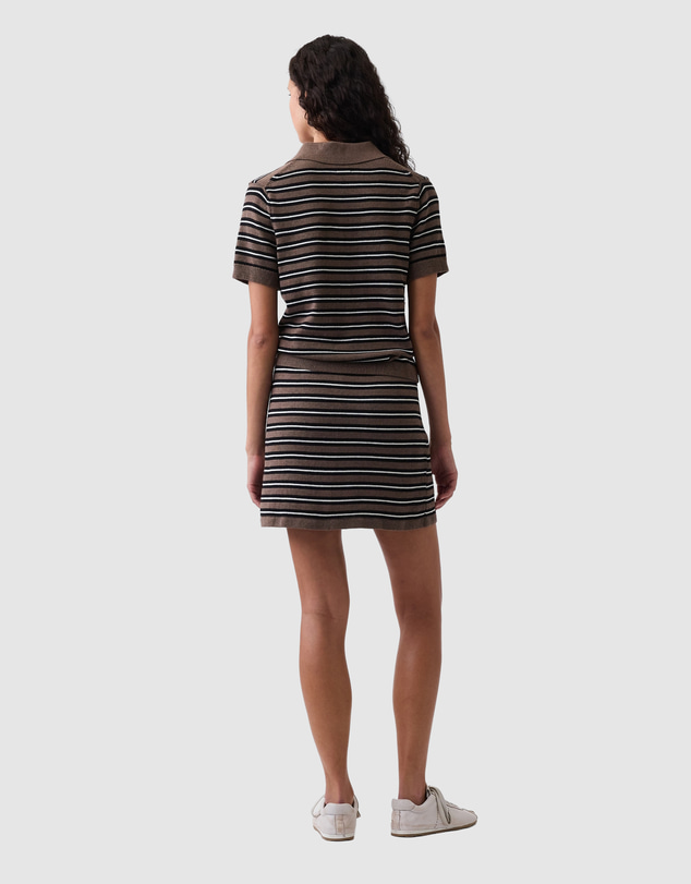 GAP - Cotton Stripe Sweater Skort