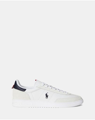 White, Navy & Red