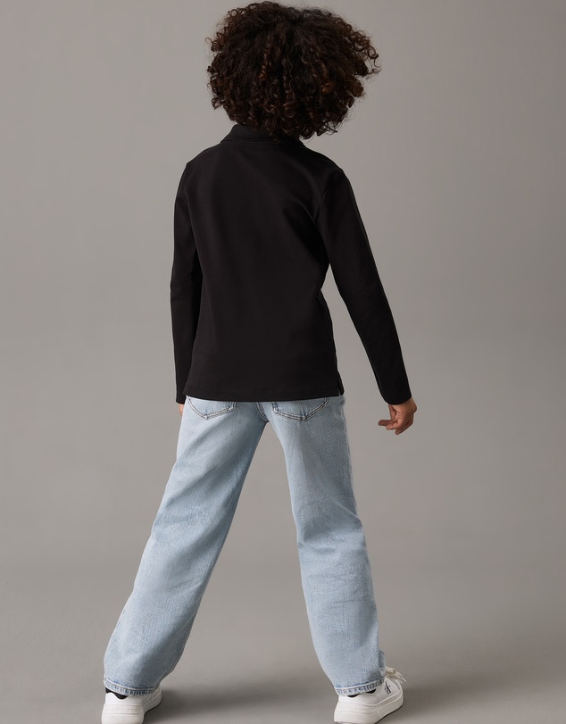 Calvin Klein Jeans - Boys Long Sleeve Polo Shirt