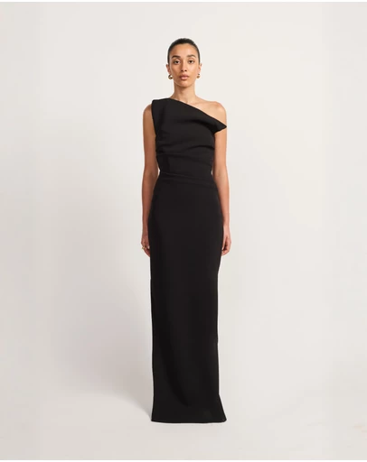 TOJHA - TACOMA MAXI DRESS - BLACK
