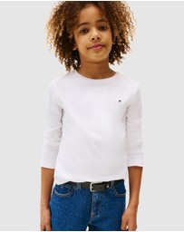 Tommy Hilfiger - Basic Crew Knit Long Sleeve T-Shirt - Teens