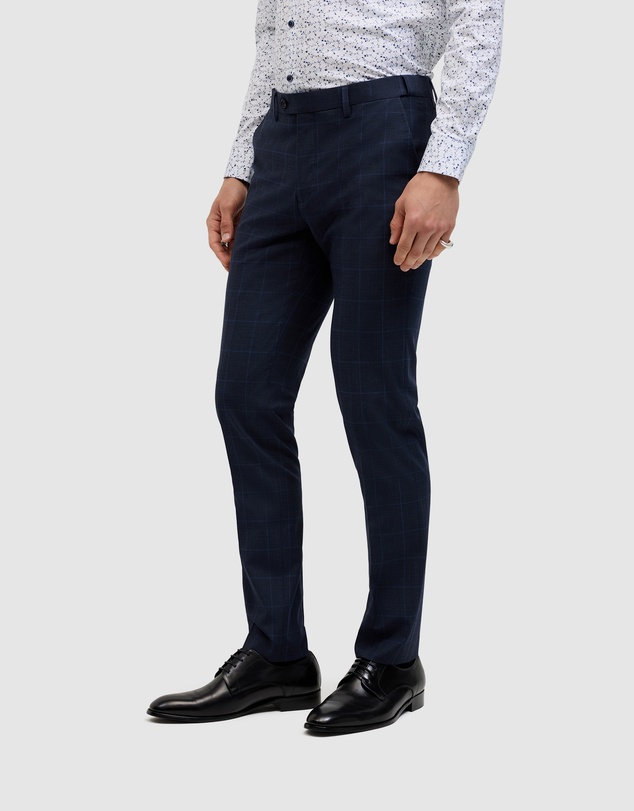 Politix - Connor Windowpane Tailored Pant