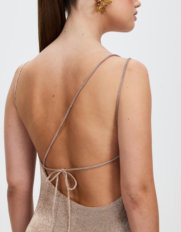 Third Form - Heavy Metal Knit Cowl Mini Slip