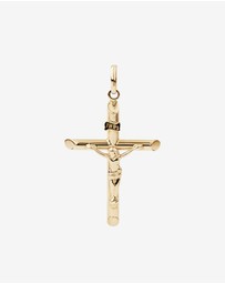 Michael Hill - Crucifix Cross Pendant in 10kt Yellow Gold