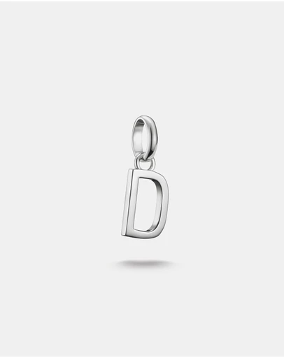 THOMAS SABO - THOMAS SABO Connect Charm letter D Silver