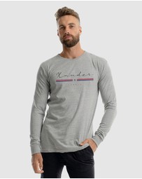 Xander - Grid Long Sleeve Tee