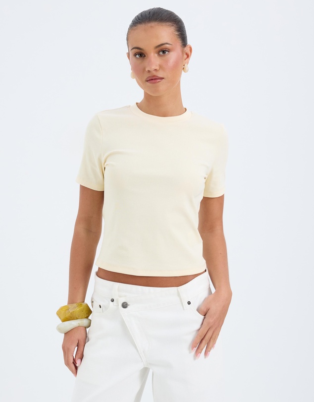 Calli - Jessie Crew Neck Baby Tee