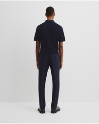 Country Road - Australian Cotton Herringbone Knit Polo