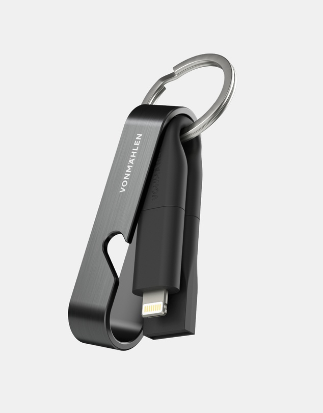 Vonmahlen - HIGH SIX - All In One Compact Keychain Universal Charging Cable