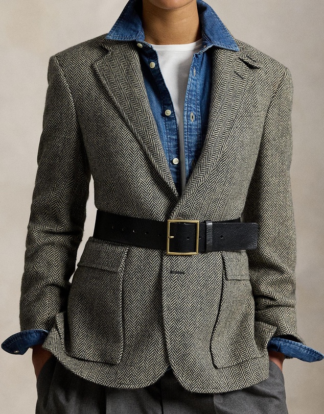 Polo Ralph Lauren - Square-Buckle Wide Leather Belt