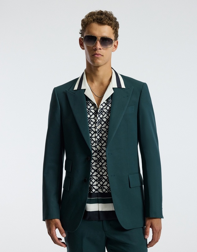 Calibre - Double Crepe Suit Jacket Hunter Green