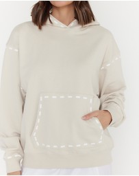 ALEXANDRA - Dashes Jumper Stone