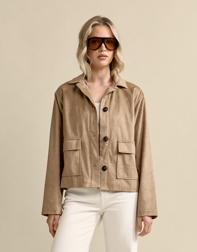 MVN - Faux Suede Jacket