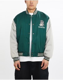 Vintage by The Real Deal - Pre Loved - Vintage NCAA Michigan State Spartans Varsity Jacket