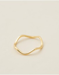 SAINT VALENTINE - Vera Wave Ring - Gold