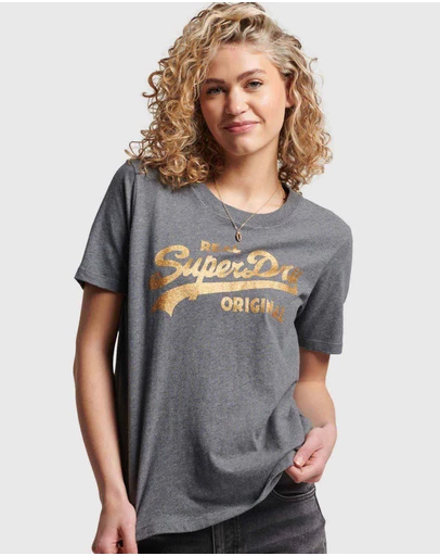 Superdry - Vintage Logo Scripted College Tee