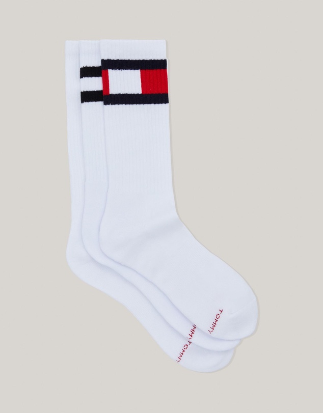 Tommy Hilfiger - 3-Pack Flag Cushion Crew Socks