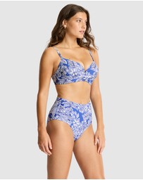 Sea Level Australia - Palmera Cross Front Moulded Underwire Bra