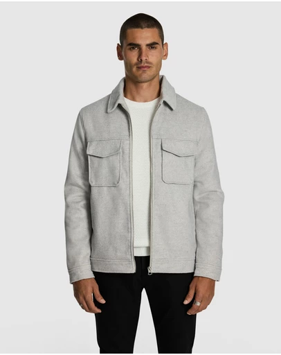 yd. - Lucia Wool Melton Dress Jacket