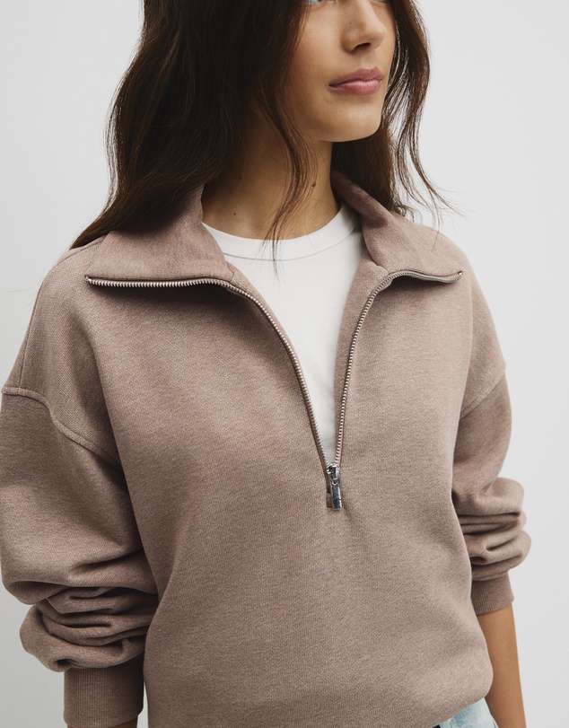 Country Road - Australian Cotton Funnel Neck Sweat