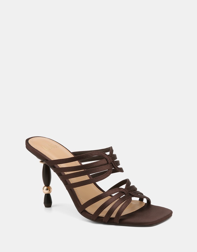 Wittner - Yasmin Satin Heel Sandals