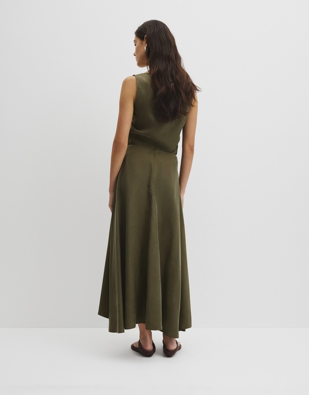 Country Road - Asymmetrical Hem Skirt