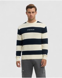 GUESS - GUESS JEANS Striped Knit Jumper