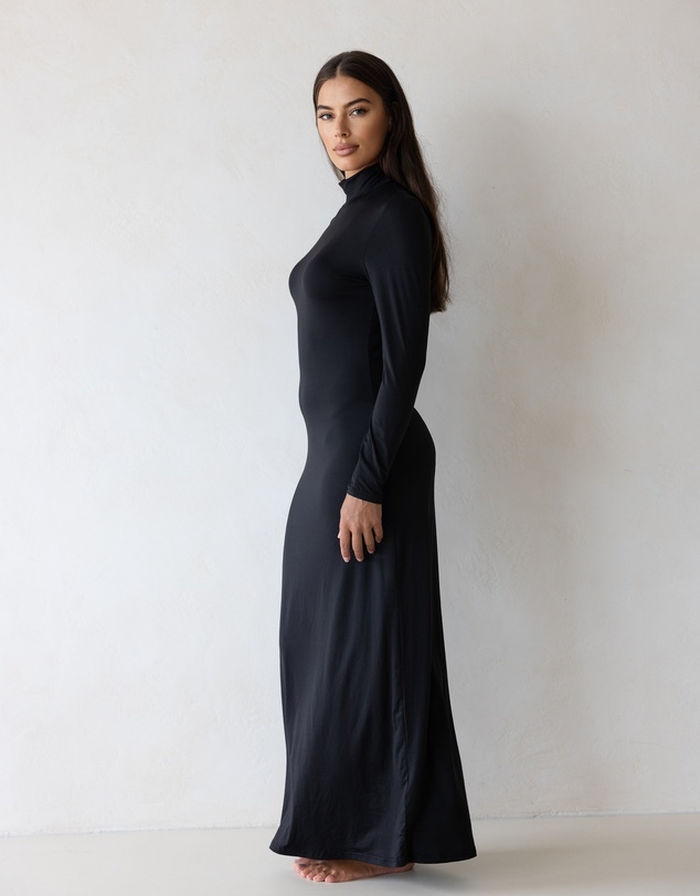 Mod Squad - Luxe Long Sleeve Slip Dress Base Layer