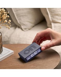 Lexon - Lexon Flip Mini Reversible Alarm Clock - Grey