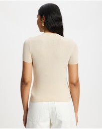 Grace Willow - Harriet Wool Knit T-Shirt