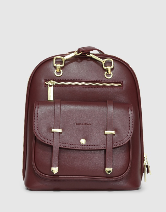 Belle & Bloom - 5th Ave Leather Backpack
