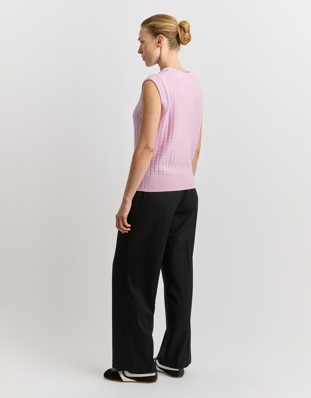 Toorallie - Grid Knit Vest
