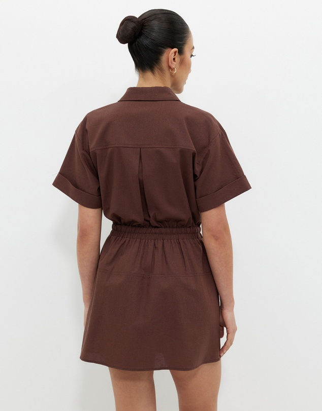Calli - Seamed Mini Dress