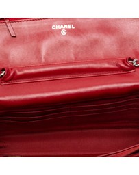Pre-Loved by Azura Reborn - Pre-Loved CC Quilted Lambskin Wallet on Chain
