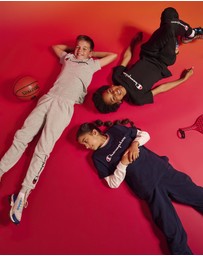 Champion - Script Cuff Sweatpants - Kids-Teens