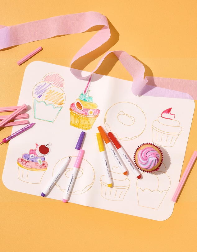 Journey Of Something - Wipeable Silicone Colouring Mat - Sweet As