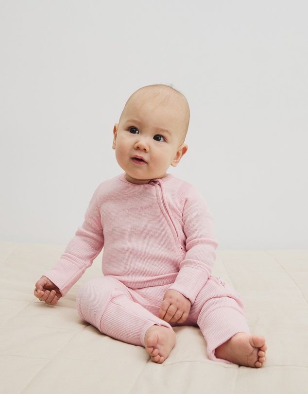 Country Road - Organically Grown Cotton Waffle Jumpsuit