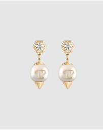 Philipp Plein - Plein Rhapsody Gold-Tone Drop Earrings
