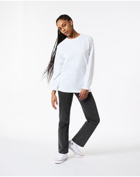 American Apparel - Unisex Long Sleeve Crew Neck T-Shirt