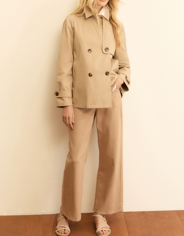 Emme - Stretch Gabardine Trousers