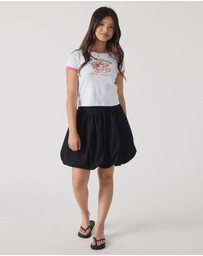 Decjuba Kids - Strawberry Ringer Tee - Teens