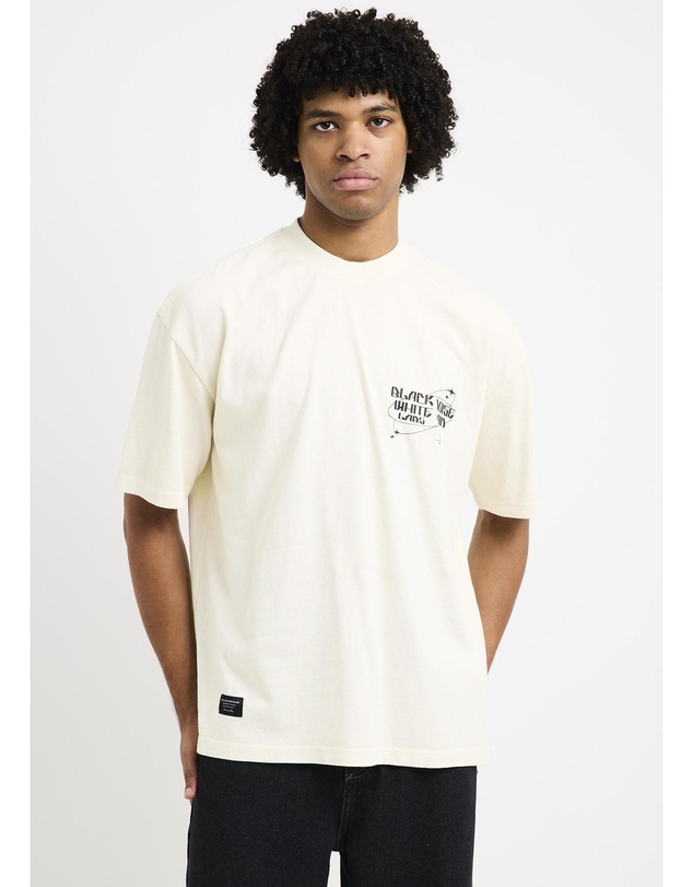 Black Noise White Rain - Prime T-Shirt