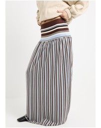 Subtitled - Sirena Striped Maxi Skirt