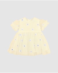 Bebe by Minihaha - Festive Sequin Daisy Dress - Babies