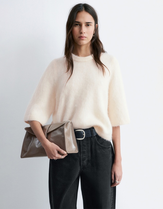 & Other Stories - Mohair-Blend Knitted T-Shirt