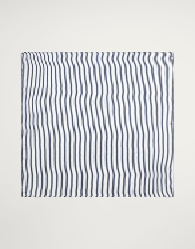 Trenery - Silk Fine Stripe Neckerchief